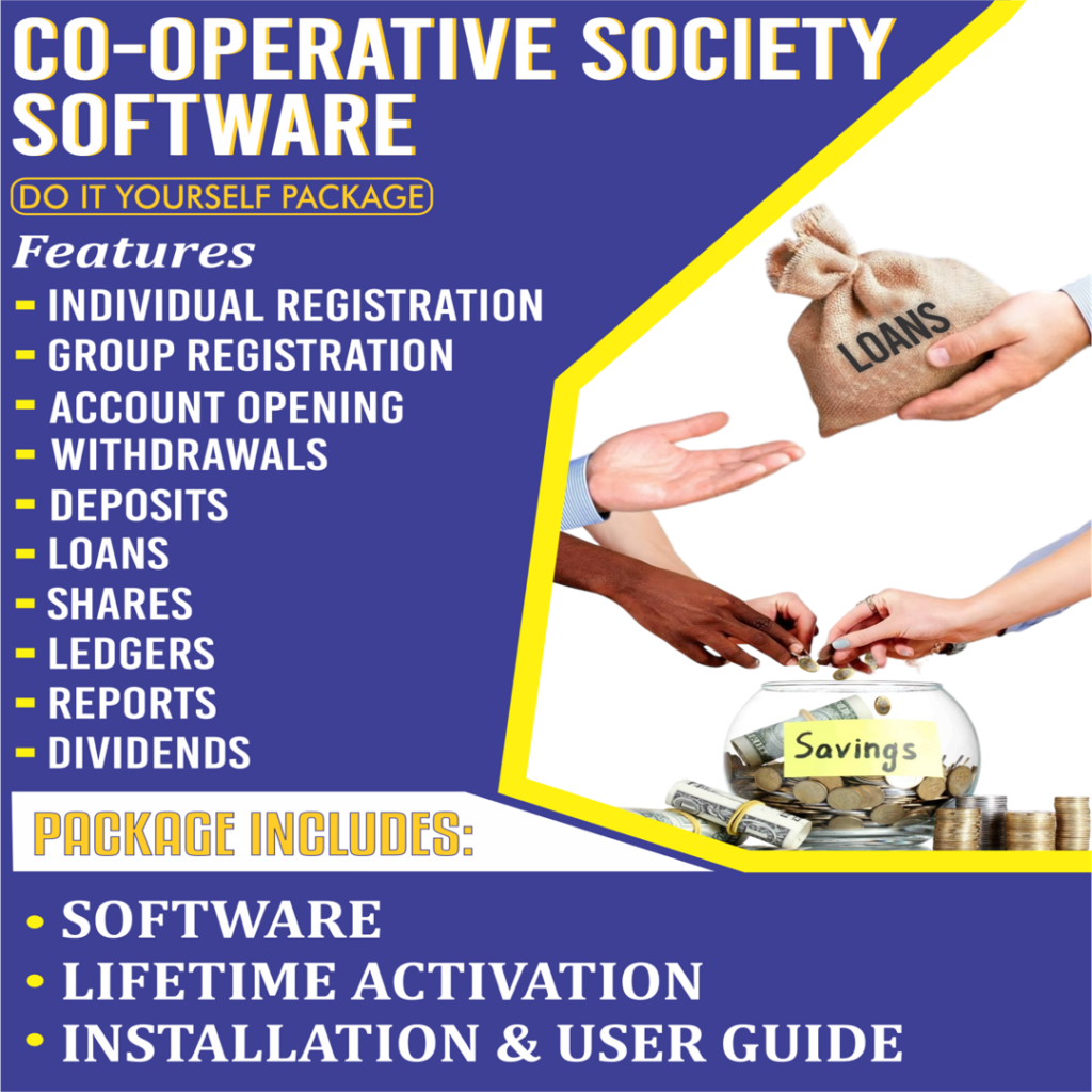 Best Offline Co-operative and Sacco Software