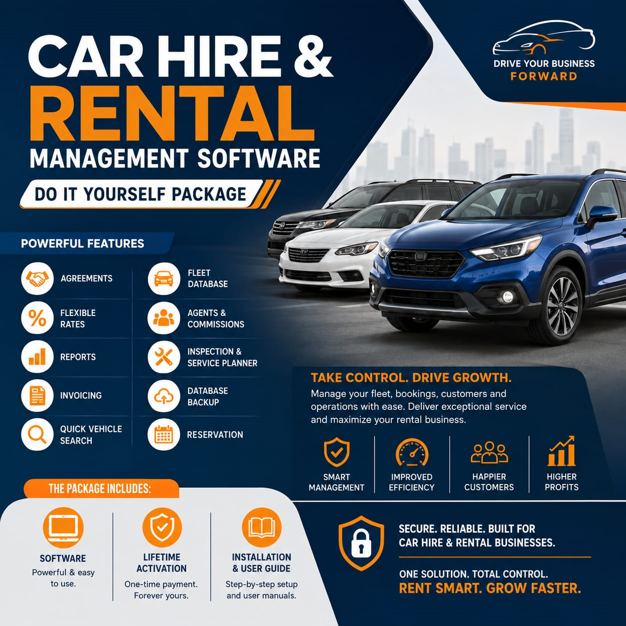 Best Offline Car Hire and Rental Management Software