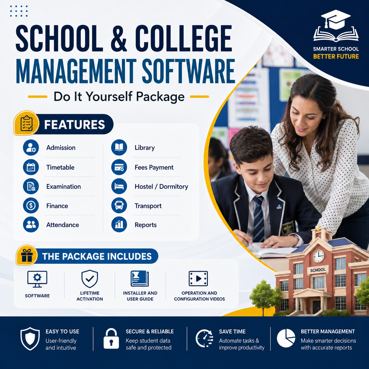 Best Offline School and College management software