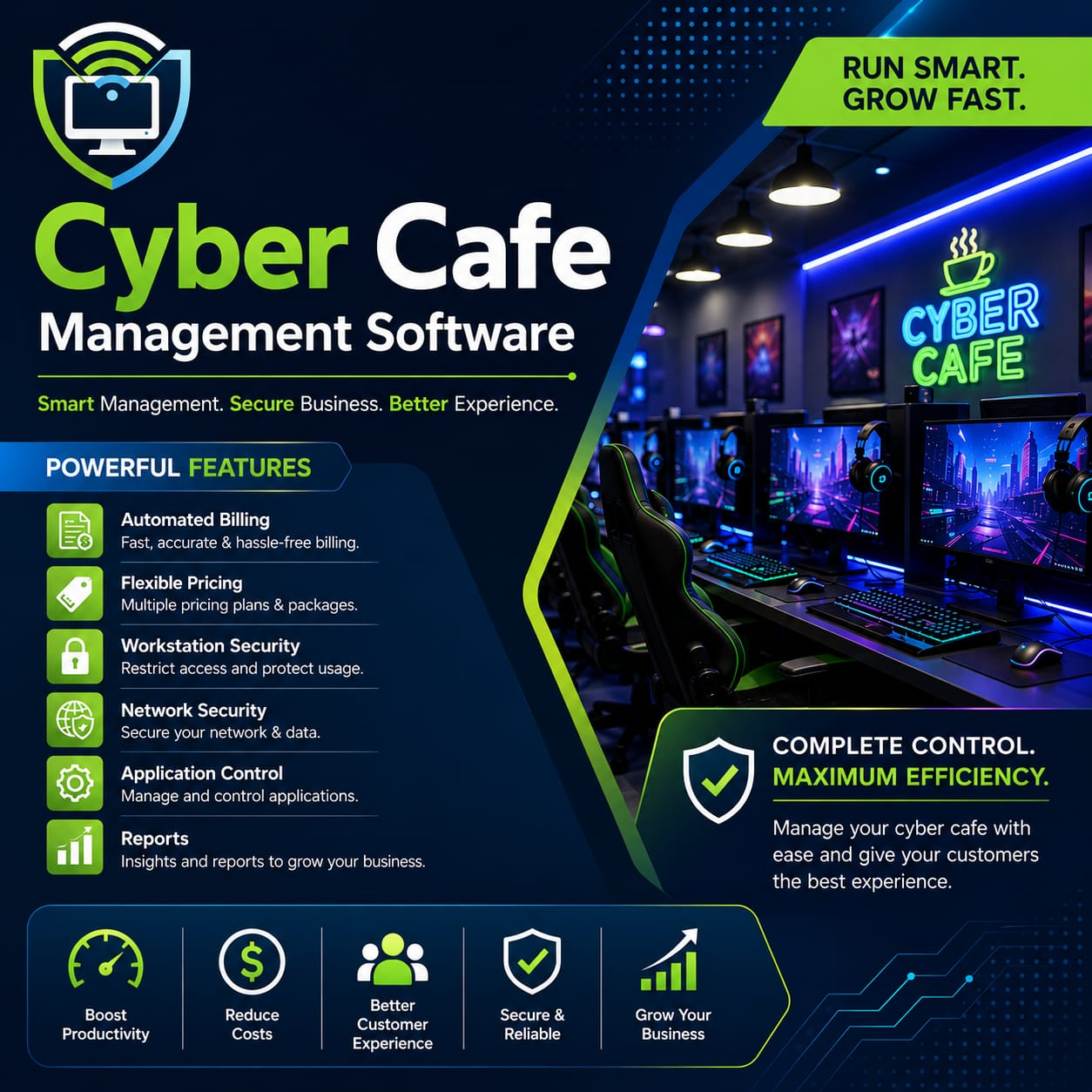 Best Cyber cafe management software